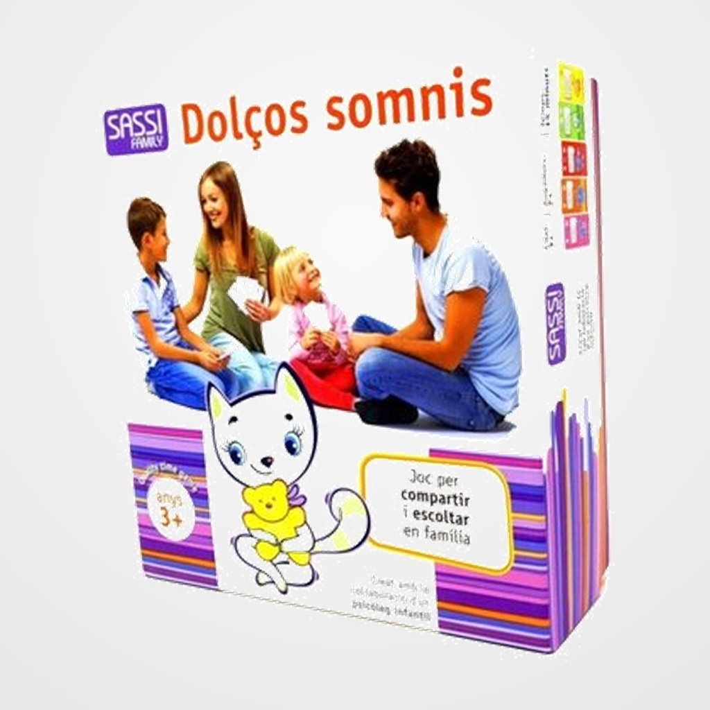 JUEGO DE MESA SASSI MANOLITO BOOKS DOLÇOS SOMNIS - CAT (+3 anys)