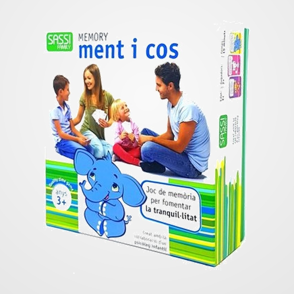 JUEGO DE MESA SASSI MANOLITO BOOKS MEMORY MENT I COS - CAT (+3 anys)