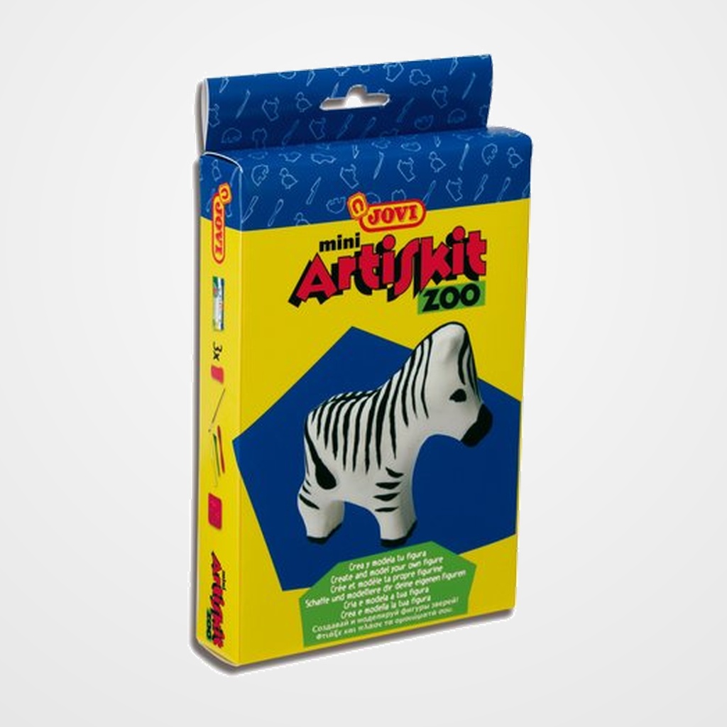 JUEGO DE MODELAR MINI ARTISKIT ZOO ZEBRA