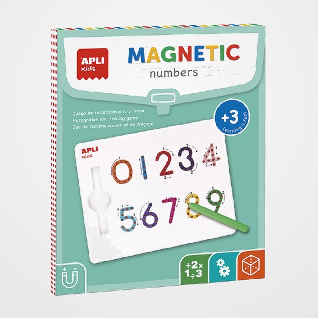[25001311] JUEGO EDUCAT.APLI KIDS PIZARRA MAGNETICA 123 NUMEROS
