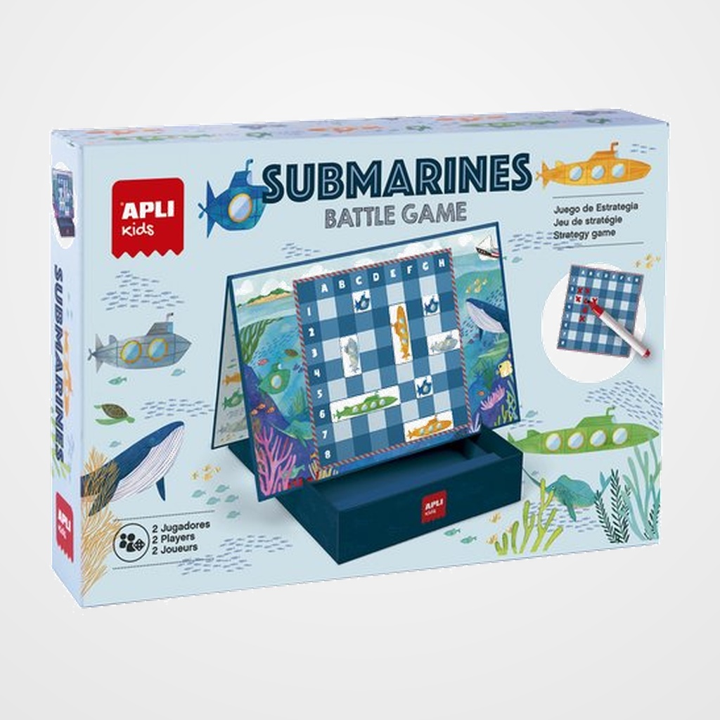 JUEGO EDUCATIVO APLI KIDS BATALLA DE SUBMARINOS (+5 años)
