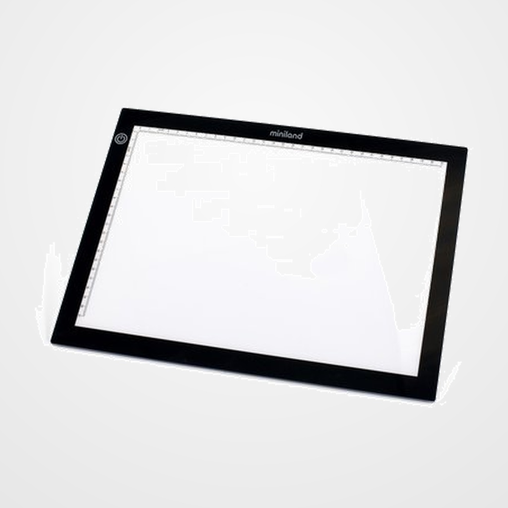 JUEGO EDUCAT.MINILAND MESA DE LUZ A4 LIGHTPAD (+3 AÑOS)