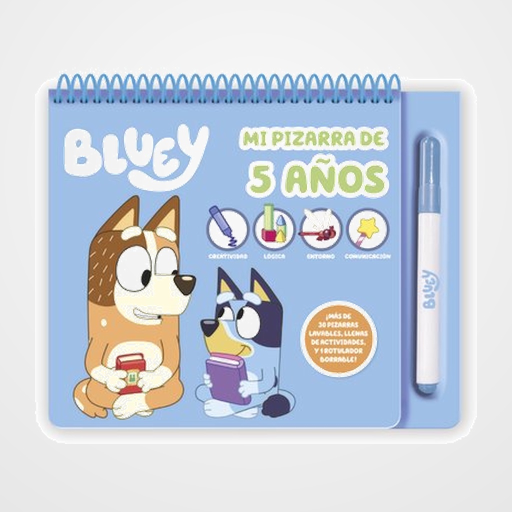 JUEGO IMAGILAND BLUEY MI PIZARRA DE 5 AÑOS
