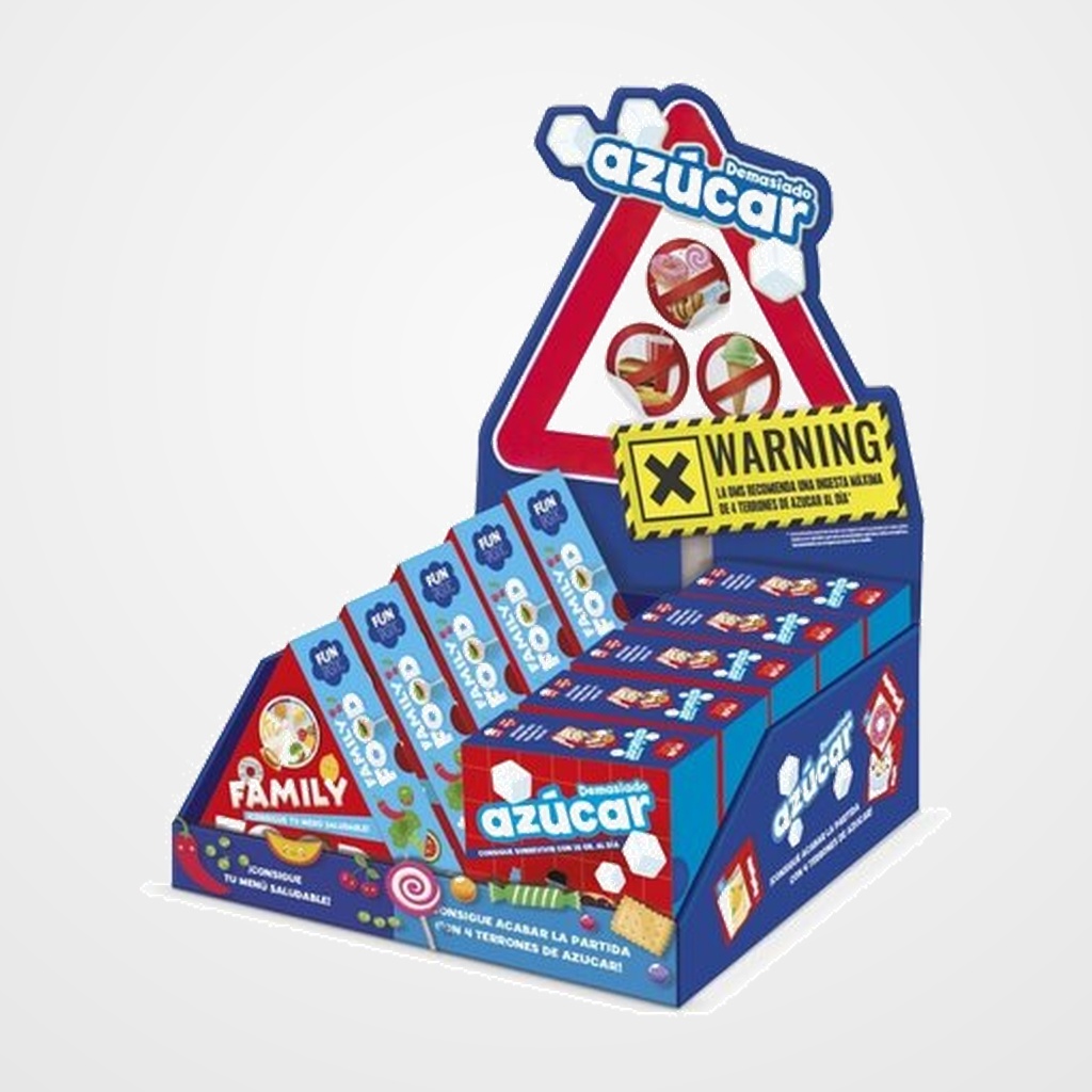 JUEGO IMAGILAND CARTAS FAMILY FOOD EXPOSITOR de 10