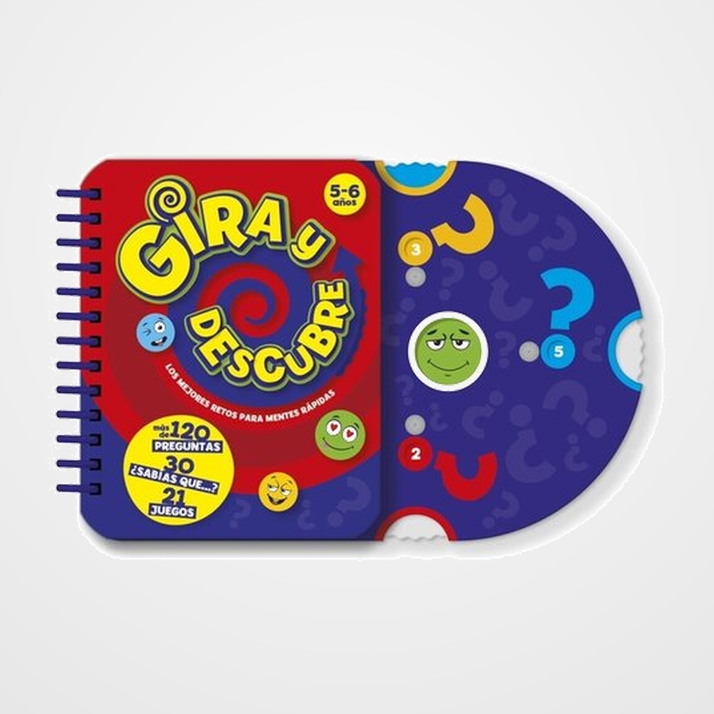 JUEGO IMAGILAND GIRA Y DESCUBRE 5-6 AÑOS