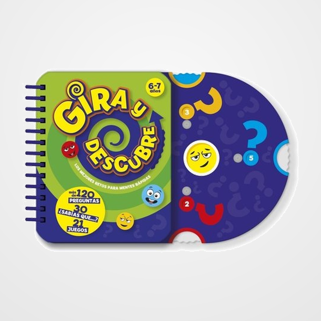 JUEGO IMAGILAND GIRA Y DESCUBRE 6-7 AÑOS