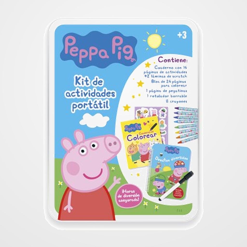 JUEGO IMAGILAND KIT DE ACTIVIDADES PORTATIL PEPPA PIG
