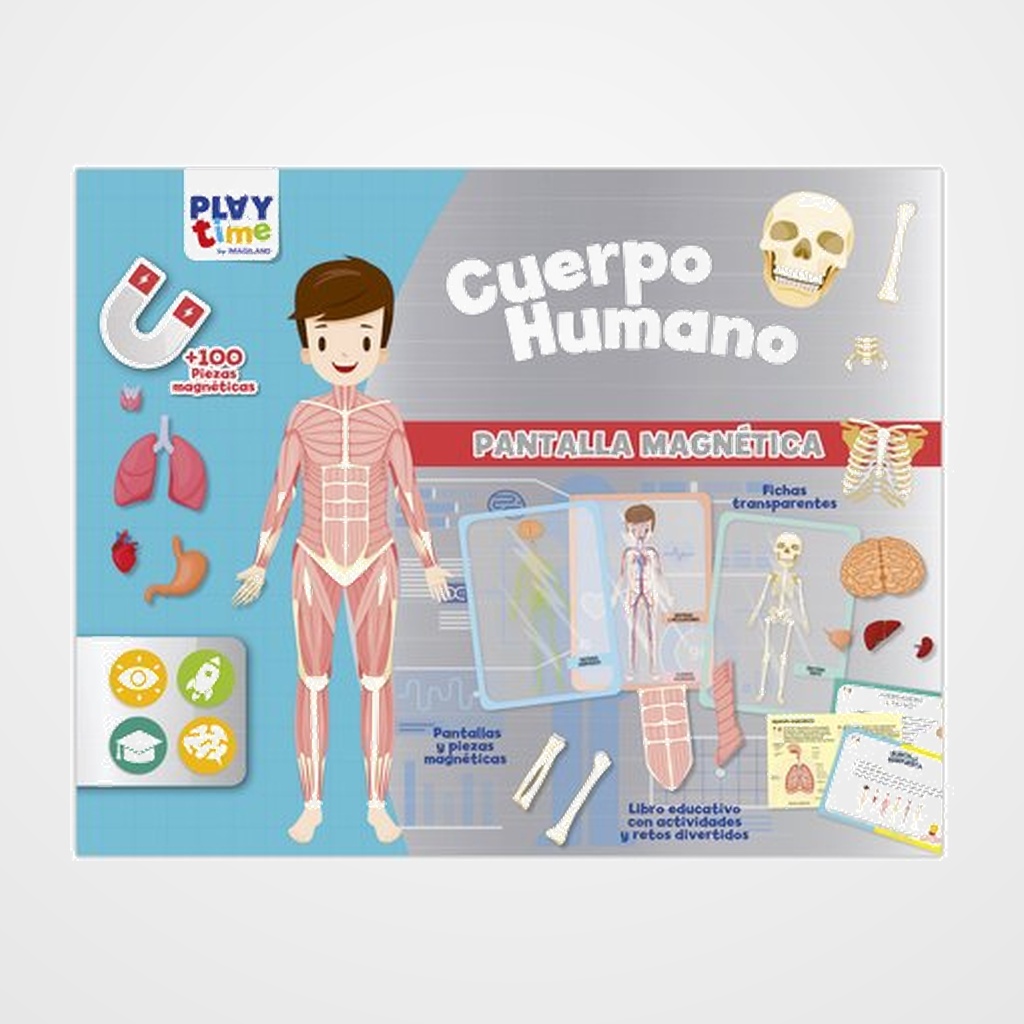 JUEGO IMAGILAND PANTALLA MAGNETICA EL CUERPO HUMANO