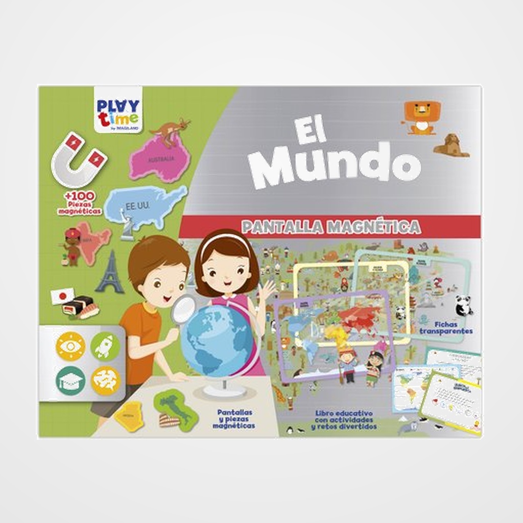 JUEGO IMAGILAND PANTALLA MAGNETICA EL MUNDO