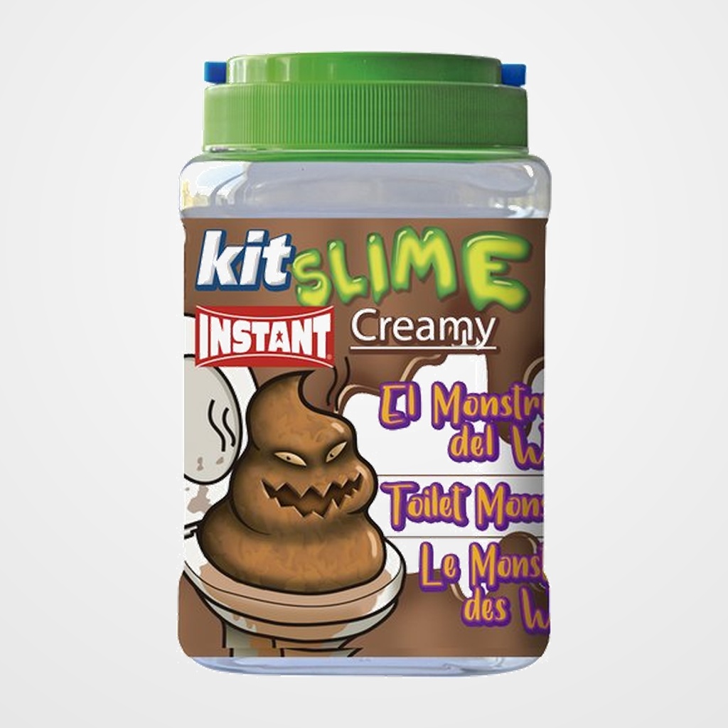 JUEGO INSTANT SLIME KIT COMPLETO EL MONSTRUO DEL WC