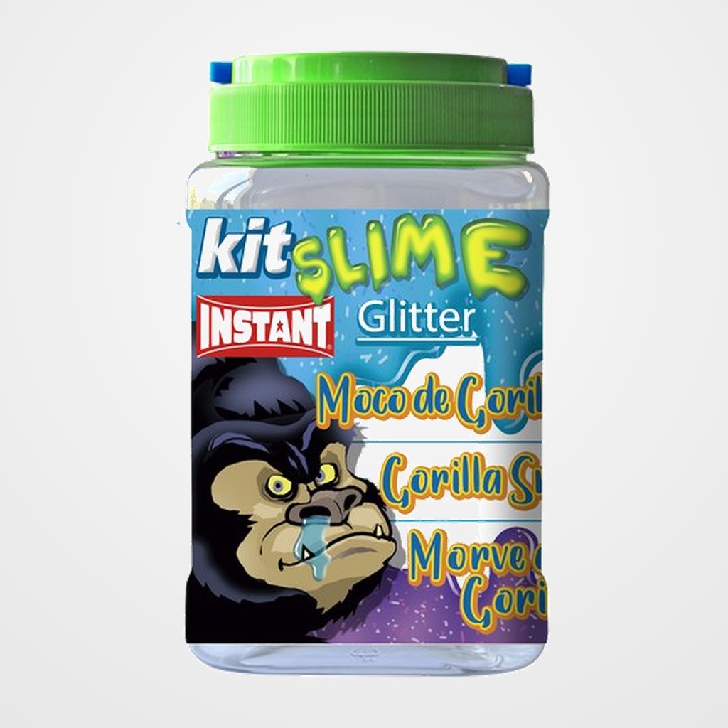 JUEGO INSTANT SLIME KIT COMPLETO MOCO DE GORILA