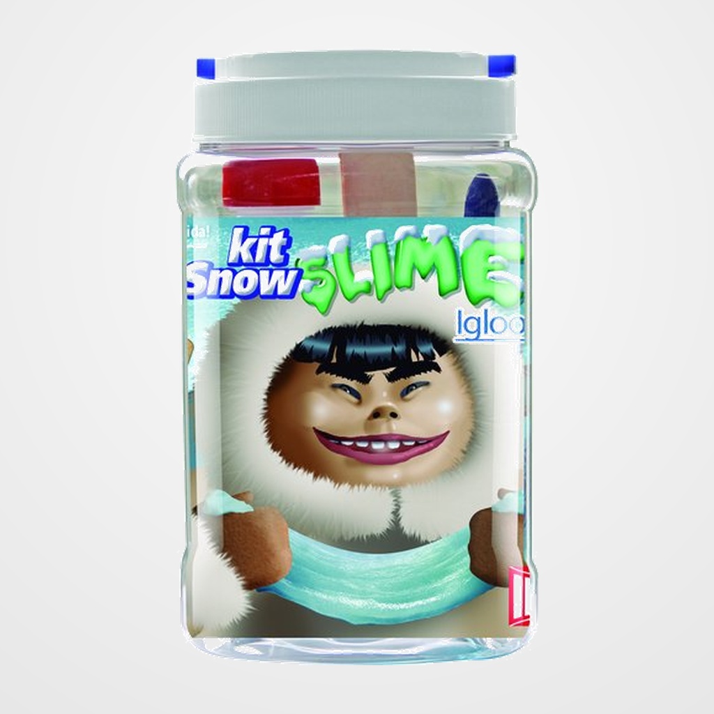 JUEGO INSTANT SLIME KIT SNOW IGLOO