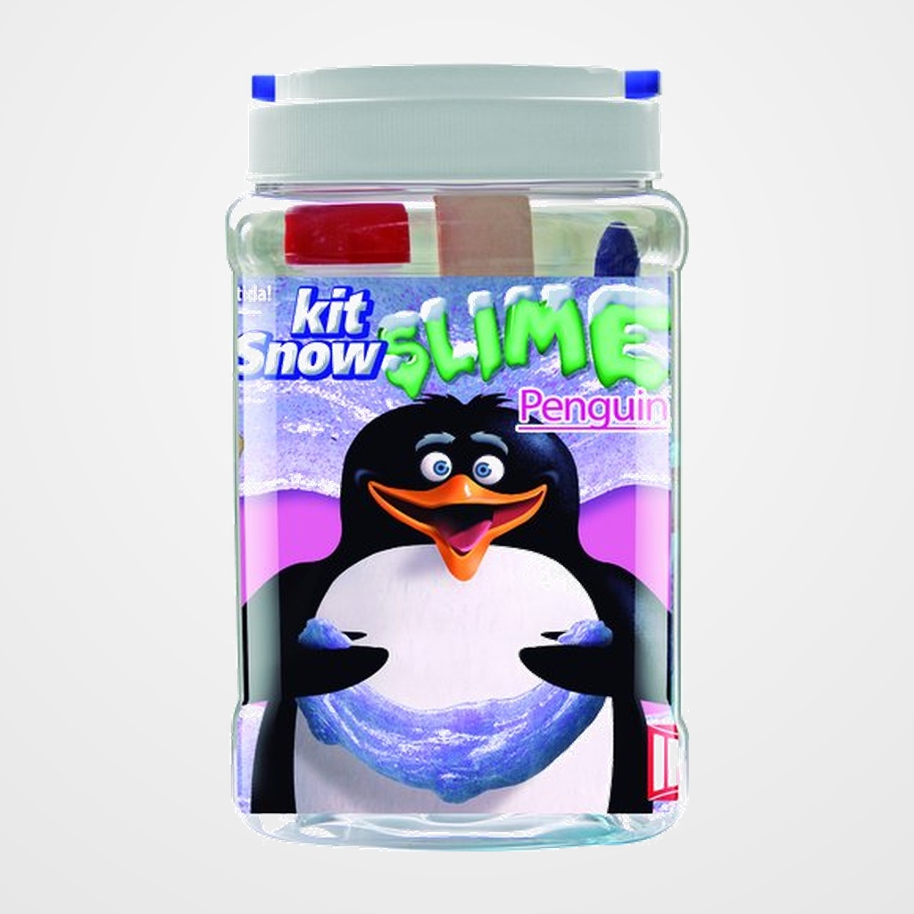 JUEGO INSTANT SLIME KIT SNOW SNOW PINGÜINO