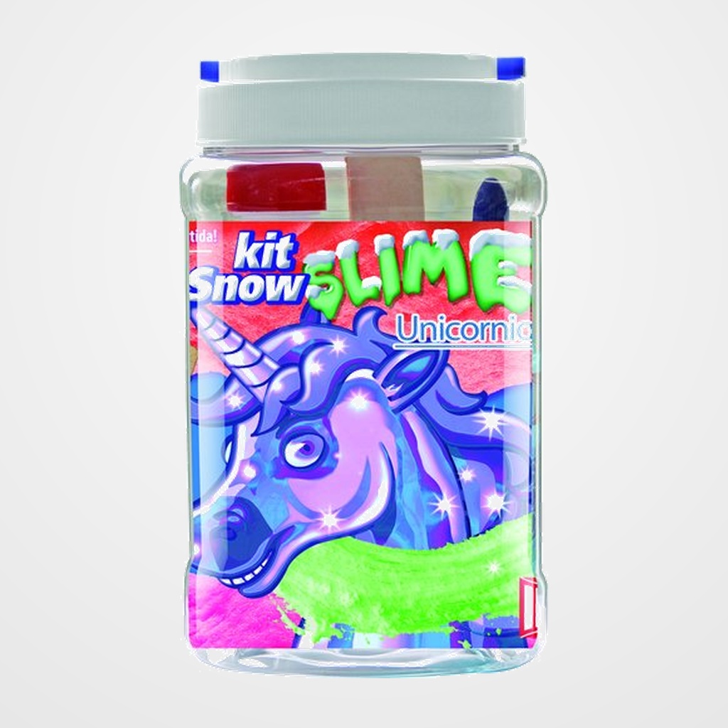 JUEGO INSTANT SLIME KIT SNOW SNOW UNICORNIO