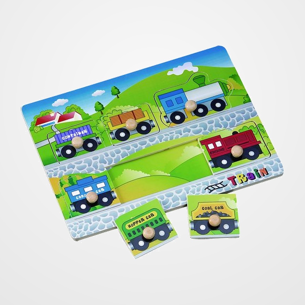 JUEGO KLUGER ENSARTE 7 PIEZAS TREN
