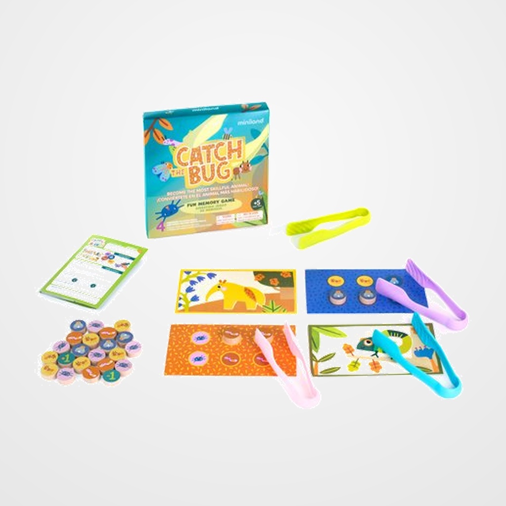 JUEGO MINILAND CATCH THE BUG! (+5 años)