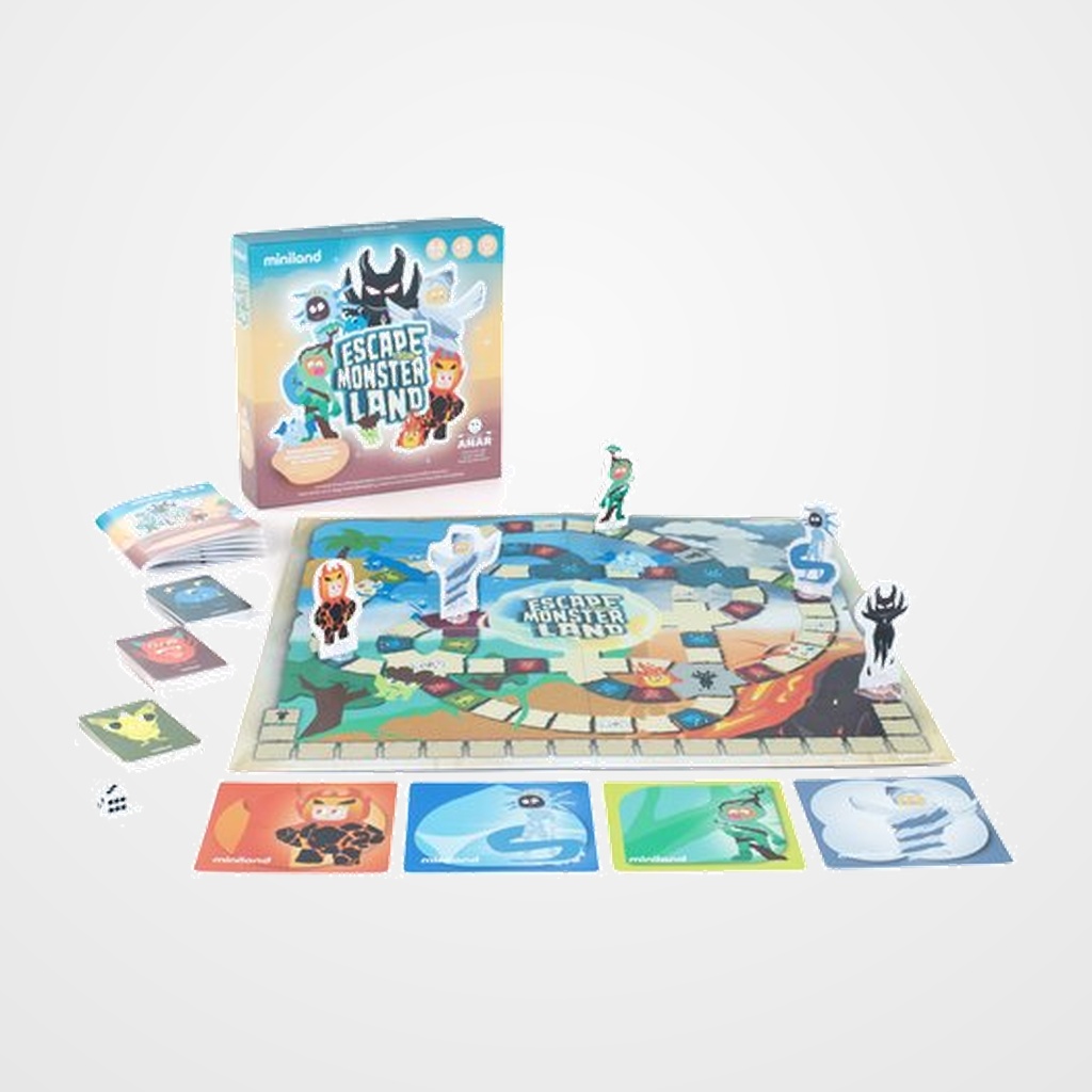 JUEGO MINILAND ESCAPA DE MONSTRUOLANDIA (+5 años)