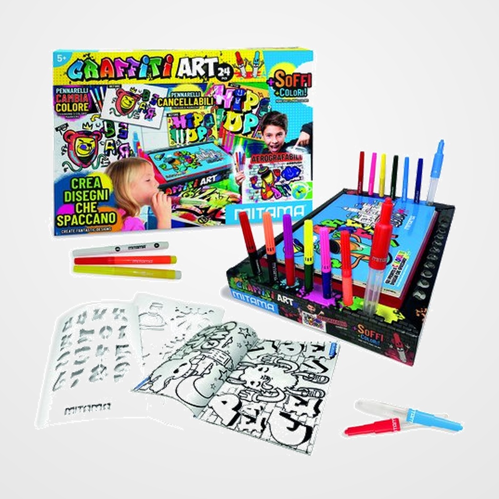 [25001537] JUEGO MITAMA GRAFFITI ART (+5 años)