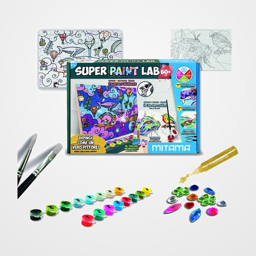 JUEGO MITAMA SUPER LABORATORIO DE PINTURA