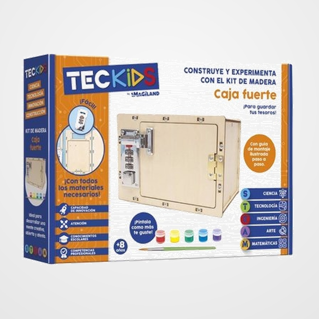 JUEGO TECKIDS IMAGILAND KIT MADERA CAJA FUERTE