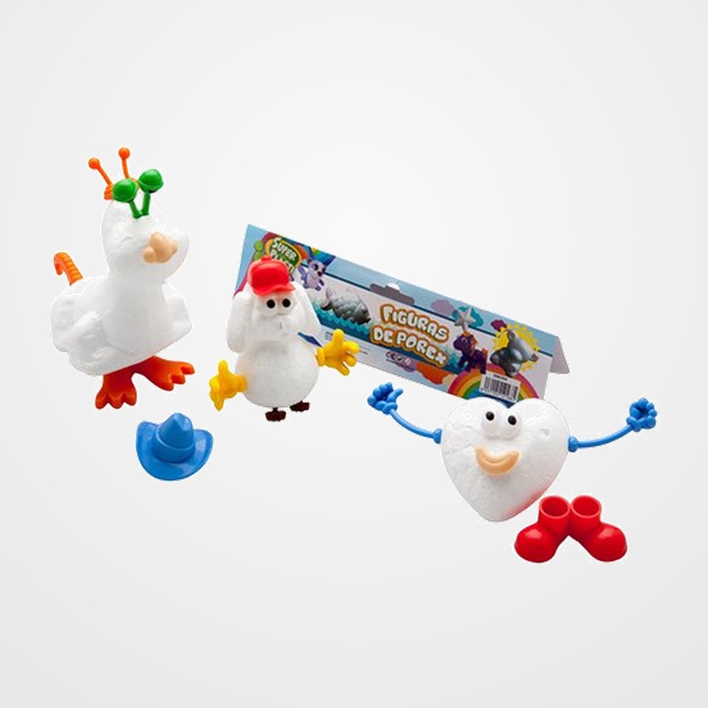 KIT DE MANUALIDADES PARTES DEL CUERPO HUMANO BOLSA 26 PIEZAS