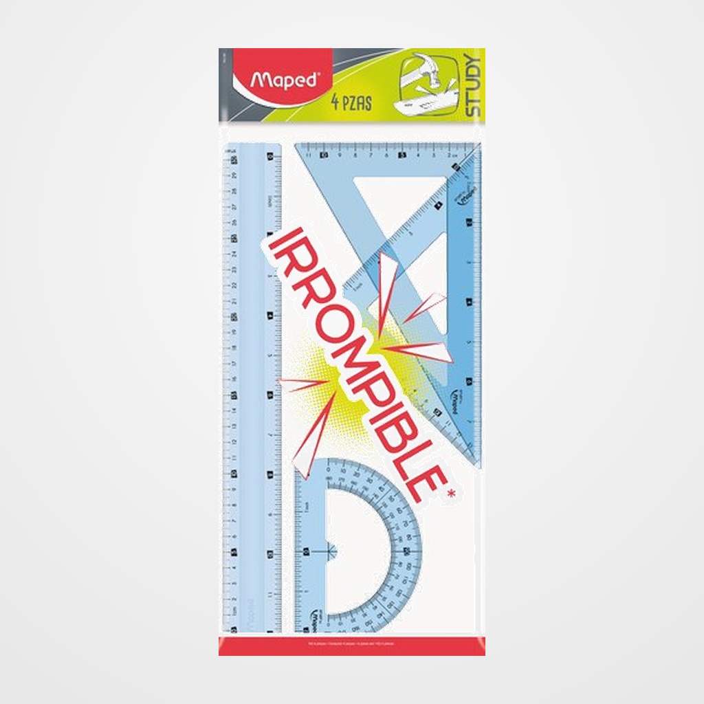 KIT 4 REGLAS STUDY IRROMPIBLE MAPED