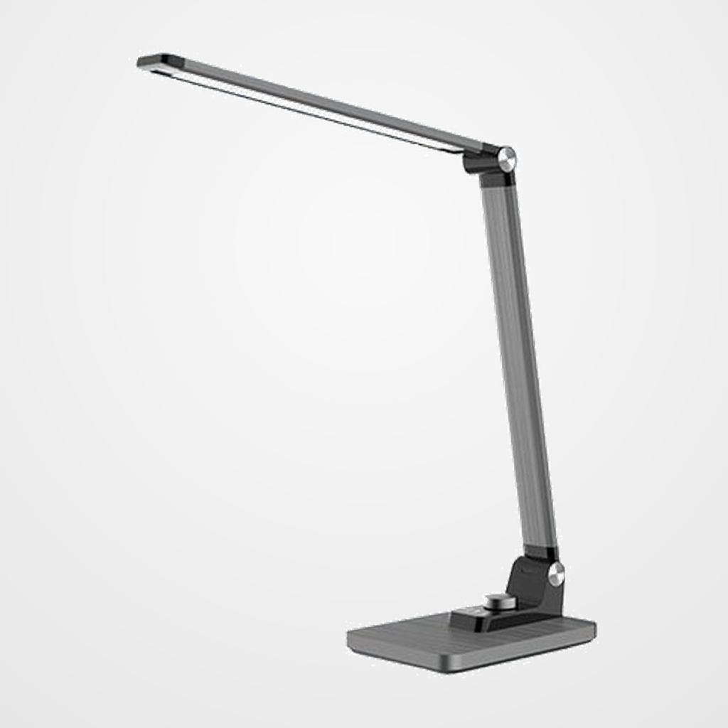 LAMPARA SOBREMESA A.2000 LED 3X9W BREEZE GRIS GRAFITO