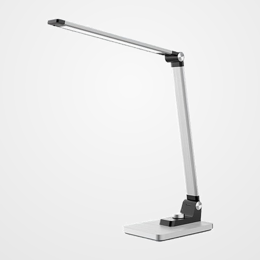 LAMPARA SOBREMESA A.2000 LED 3X9W BREEZE GRIS PLATA