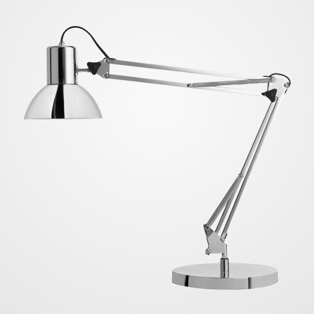 LAMPARA SOBREMESA UNILUX LED 11W SUCCESS 80 CROMADO