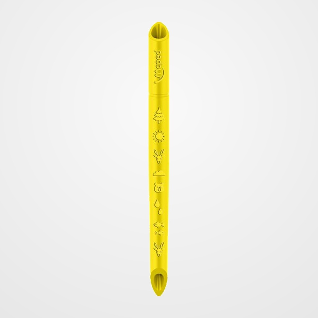 LAPICES de COLORES MAPED INFINITY estuche de 12 YELLOW SUNNY