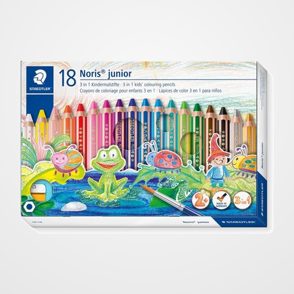 LAPICES de COLORES STAEDTLER 140 ESTUCHE de 18