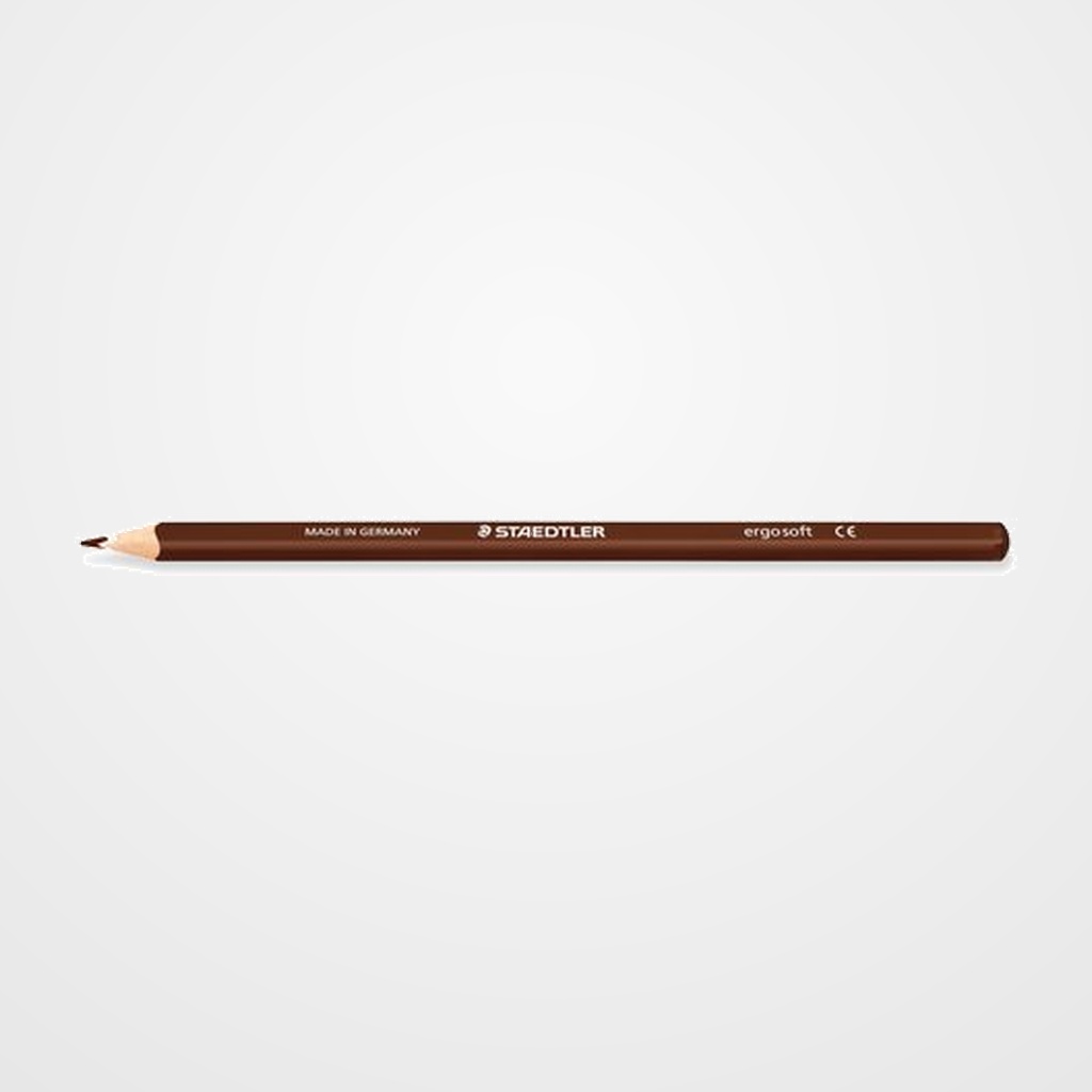 LAPICES de COLORES STAEDTLER 157 ERGOSOFT unicolor PARDO VAN DYCK
