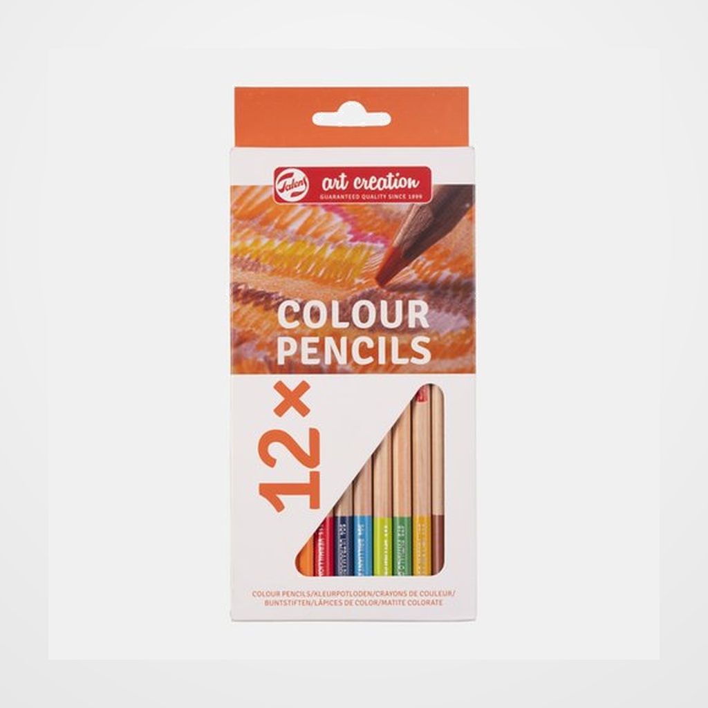 LAPICES de COLORES TALENS ART CREATION  estuche de CARTON de 12