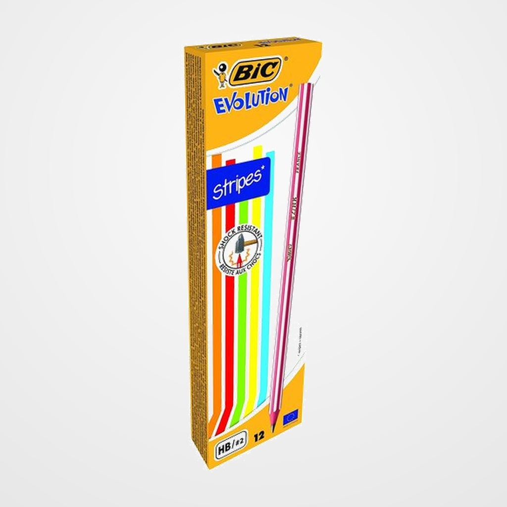 LAPIZ de GRAFITO BIC EVOLUTION 646 HB
