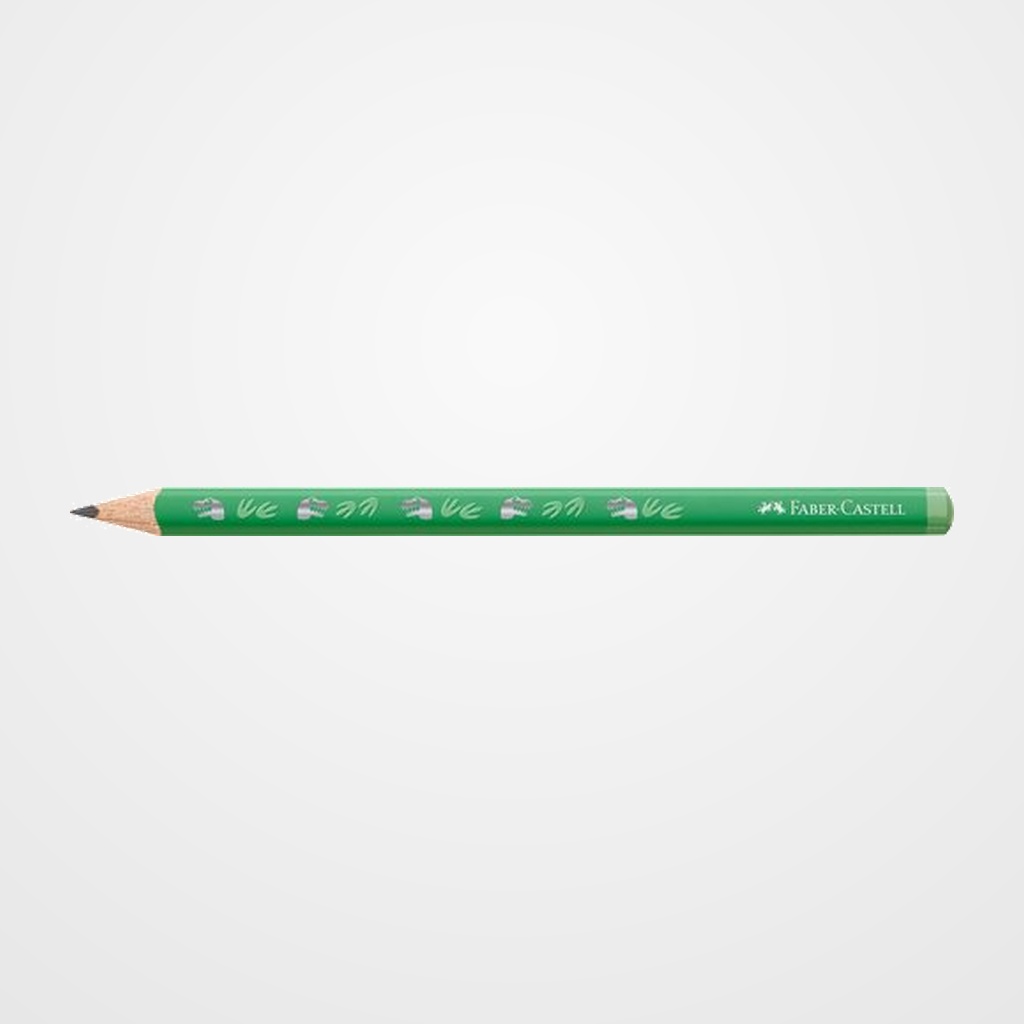 LAPIZ de GRAFITO FABER-CASTELL JUMBO HB DINOSAURIOS VERDE