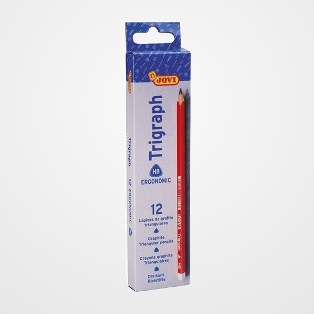 LAPIZ de GRAFITO JOVI TRIGRAPH - HB