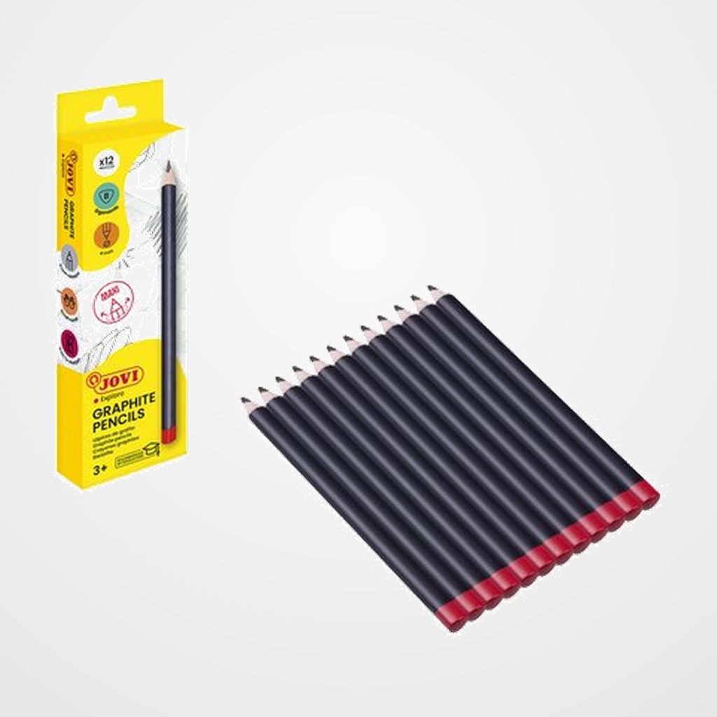 LAPIZ de GRAFITO JOVI TRIGRAPH MAXI - B