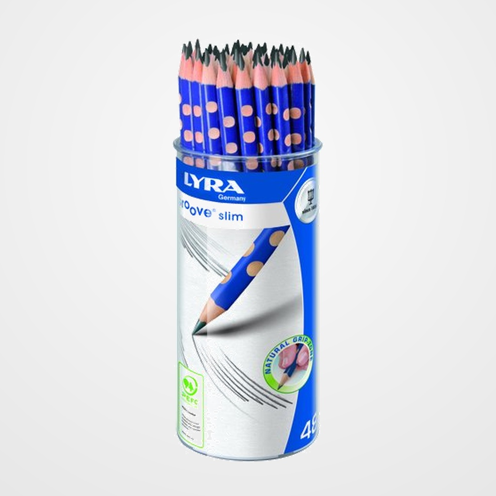 LAPIZ de GRAFITO LYRA GROOVE SLIM bote de 48