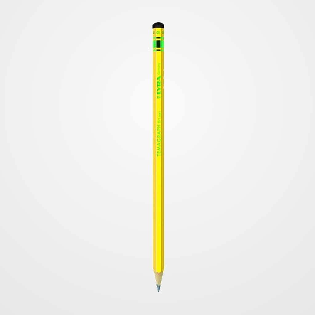 LAPIZ de GRAFITO LYRA TEMAGRAPH con GOMA - B