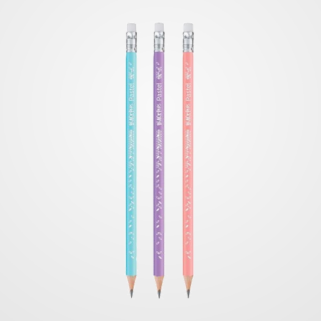 LAPIZ de GRAFITO MAPED BLACK´PEPS PASTEL con GOMA - HB