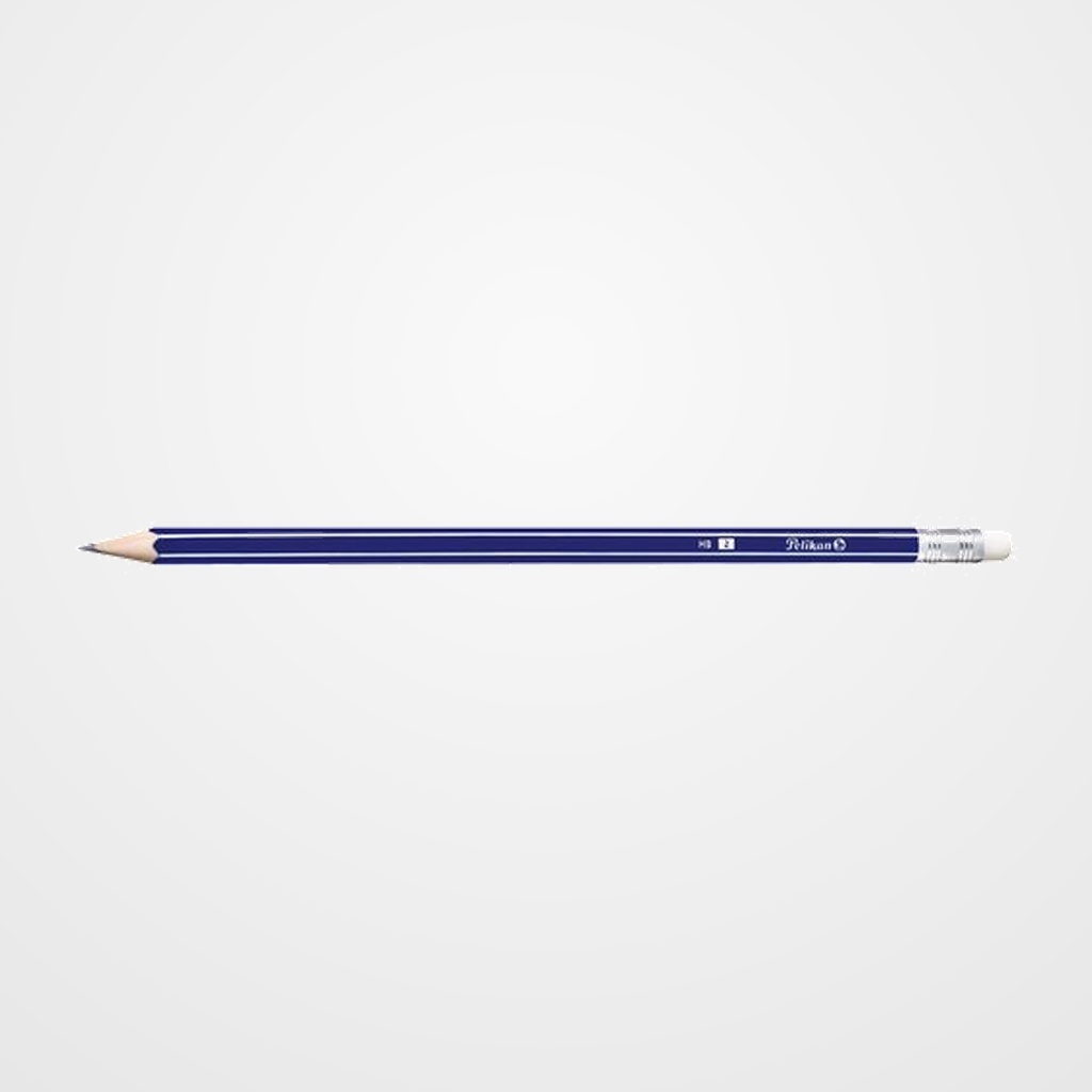 [12801906] LAPIZ de GRAFITO PELIKAN Nº3 - HB con GOMA (979393)