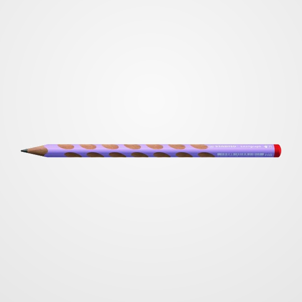 LAPIZ de GRAFITO STABILO EASY GRAPH PASTEL para DIESTROS LILA - HB