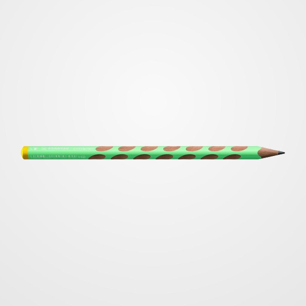 LAPIZ de GRAFITO STABILO EASY GRAPH PASTEL para ZURDOS VERDE - HB