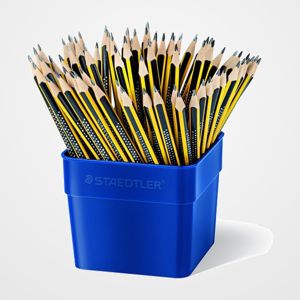 [12801950] LAPIZ de GRAFITO STAEDTLER WOPEX 183-HB BOTE de 72