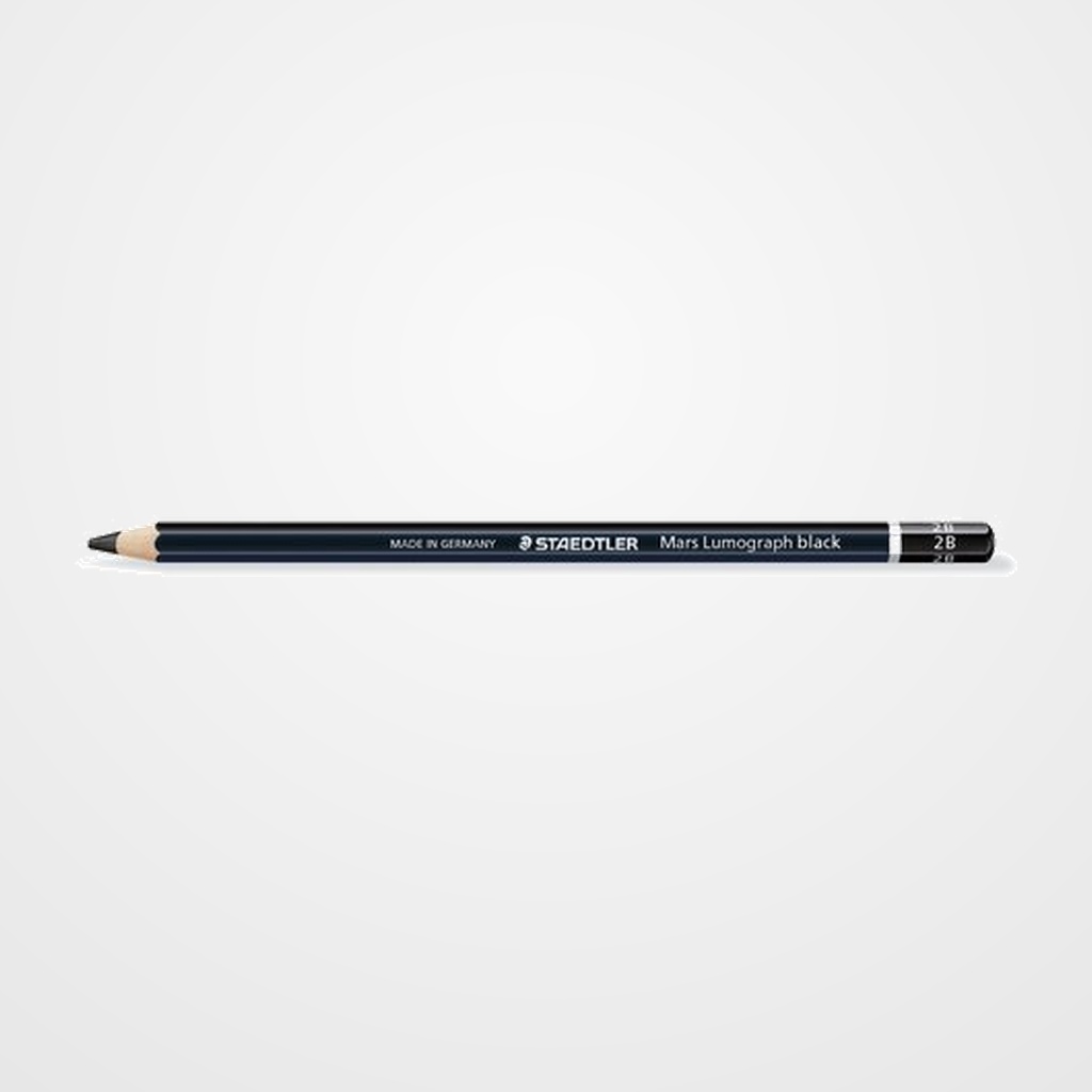 LAPIZ de GRAFITO STAEDTLER 100B LUMOGRAPH BLACK - 2B