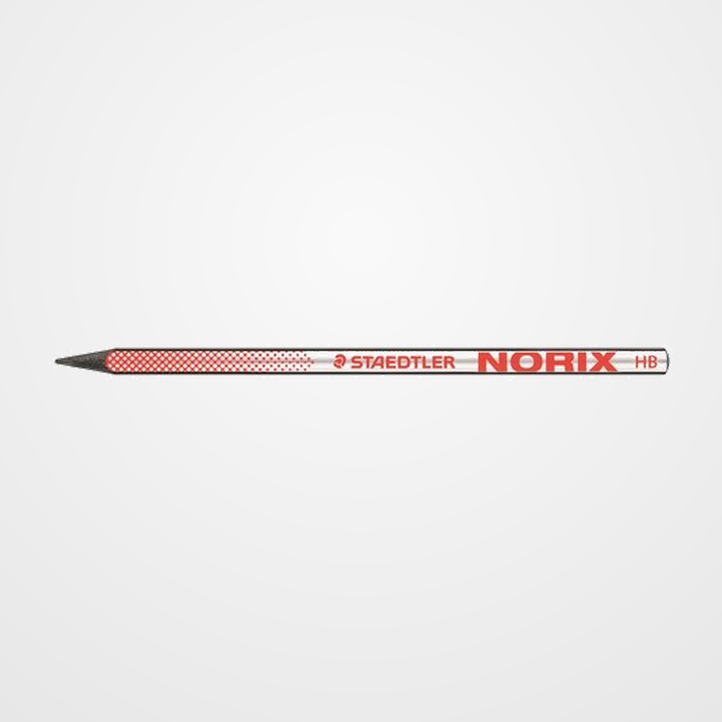 LAPIZ de GRAFITO STAEDTLER 181 NORIX - HB ROJO