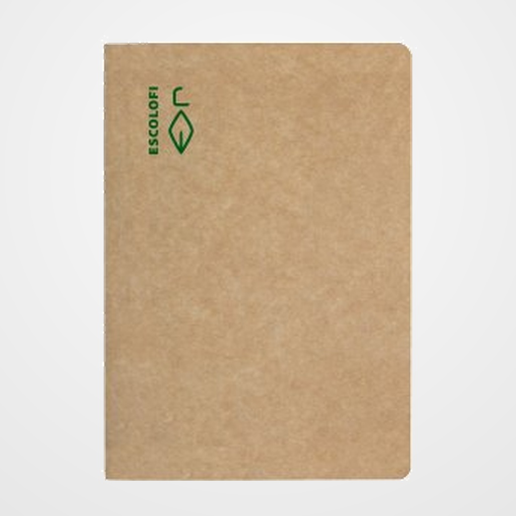LIBRETA ESCOLOFI A4 50h 80g RECICLADO LISO