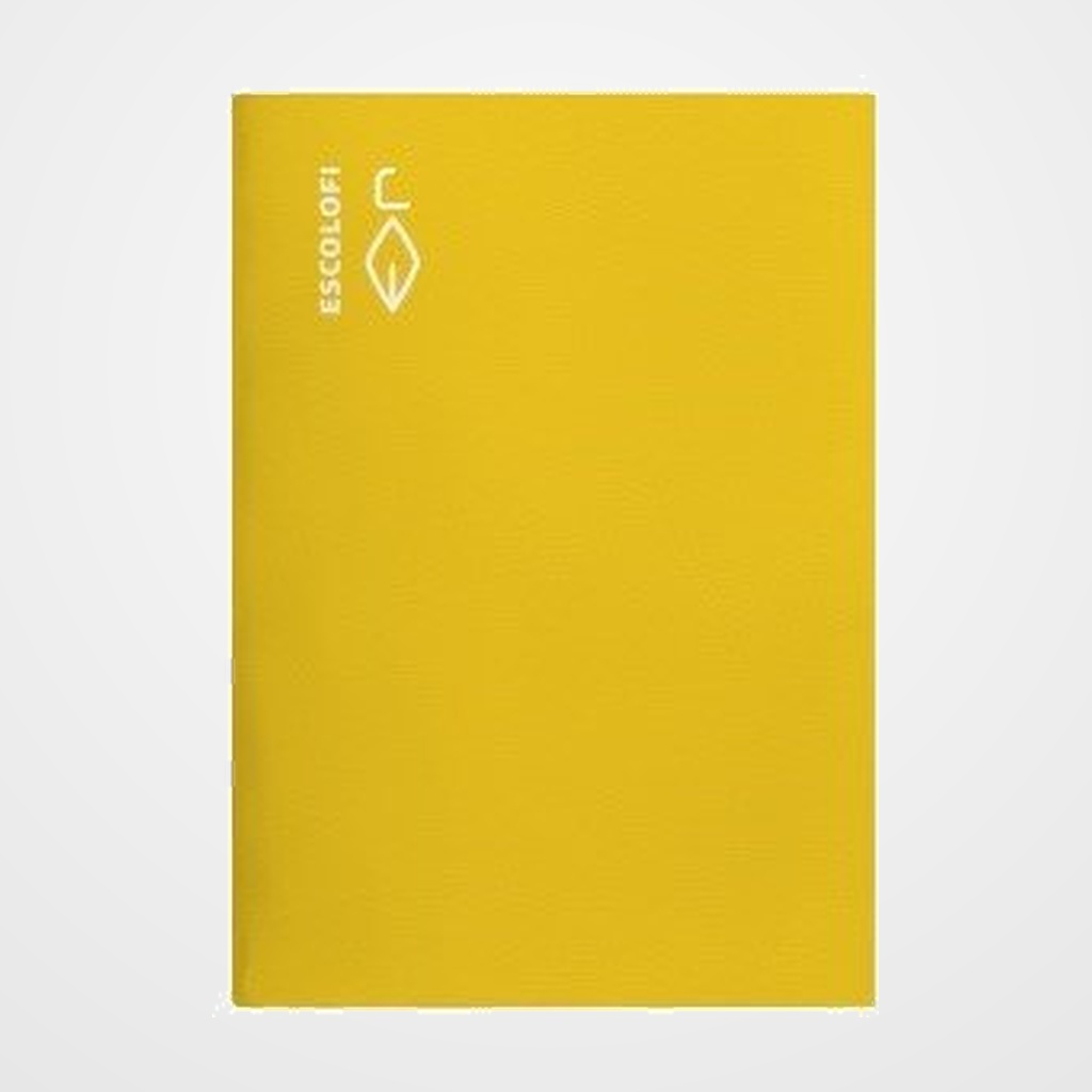 LIBRETA ESCOLOFI Fº 50h CUADRIC.6x6 70g AMARILLO