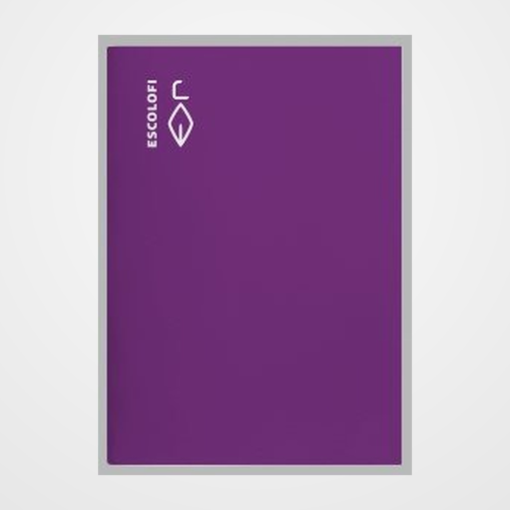 LIBRETA ESCOLOFI 4º 50h CUADRIC.4x4 70g VIOLETA