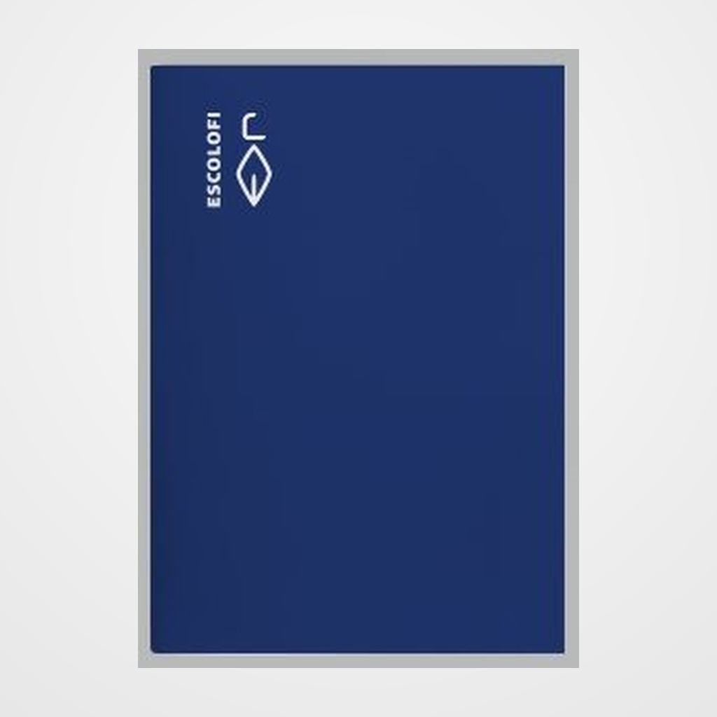 LIBRETA ESCOLOFI 4º 50h CUADRIC.6x6 70g AZUL